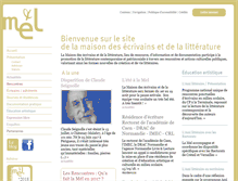 Tablet Screenshot of m-e-l.fr